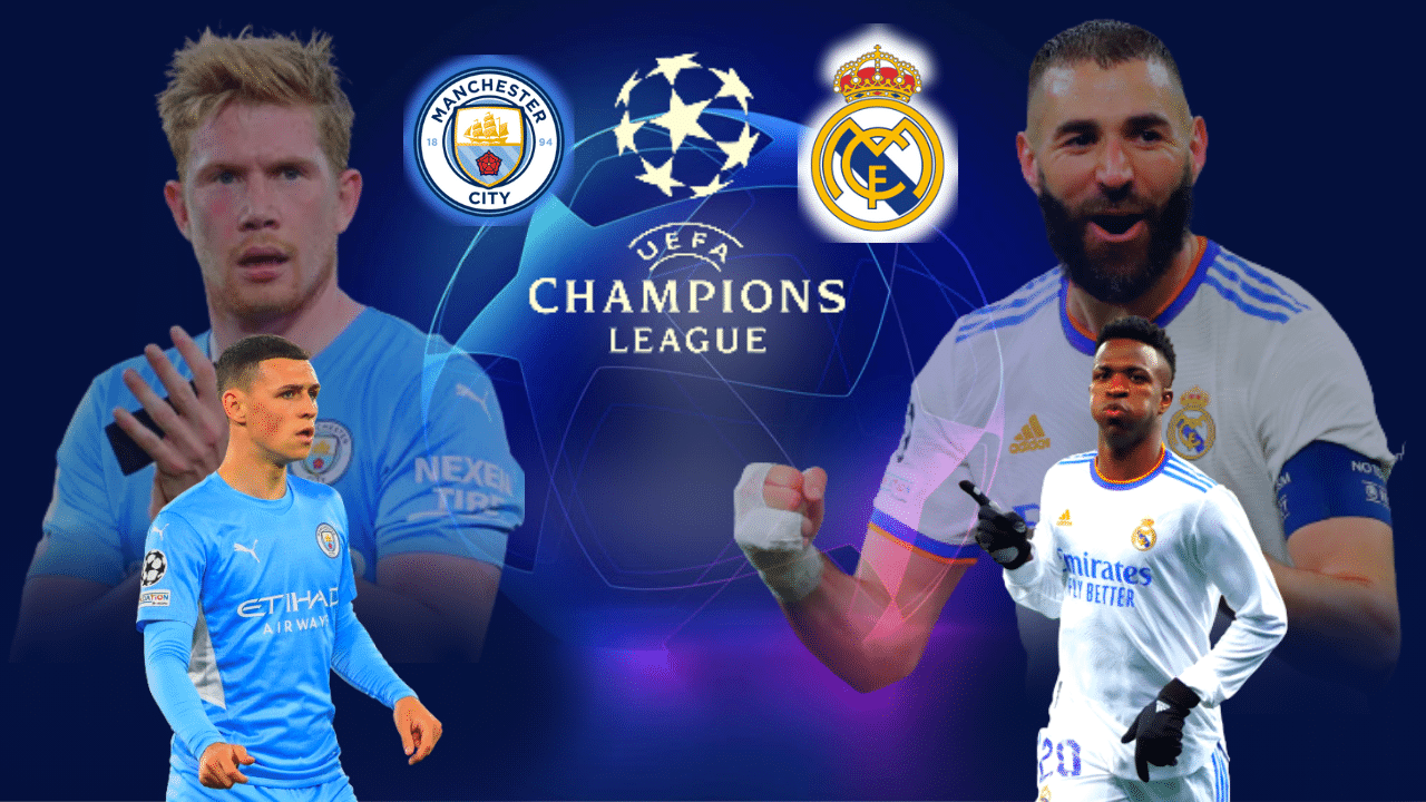 Manchester City x Real Madrid entram em campo pela semifinal da Champions  League – Blog Agravo